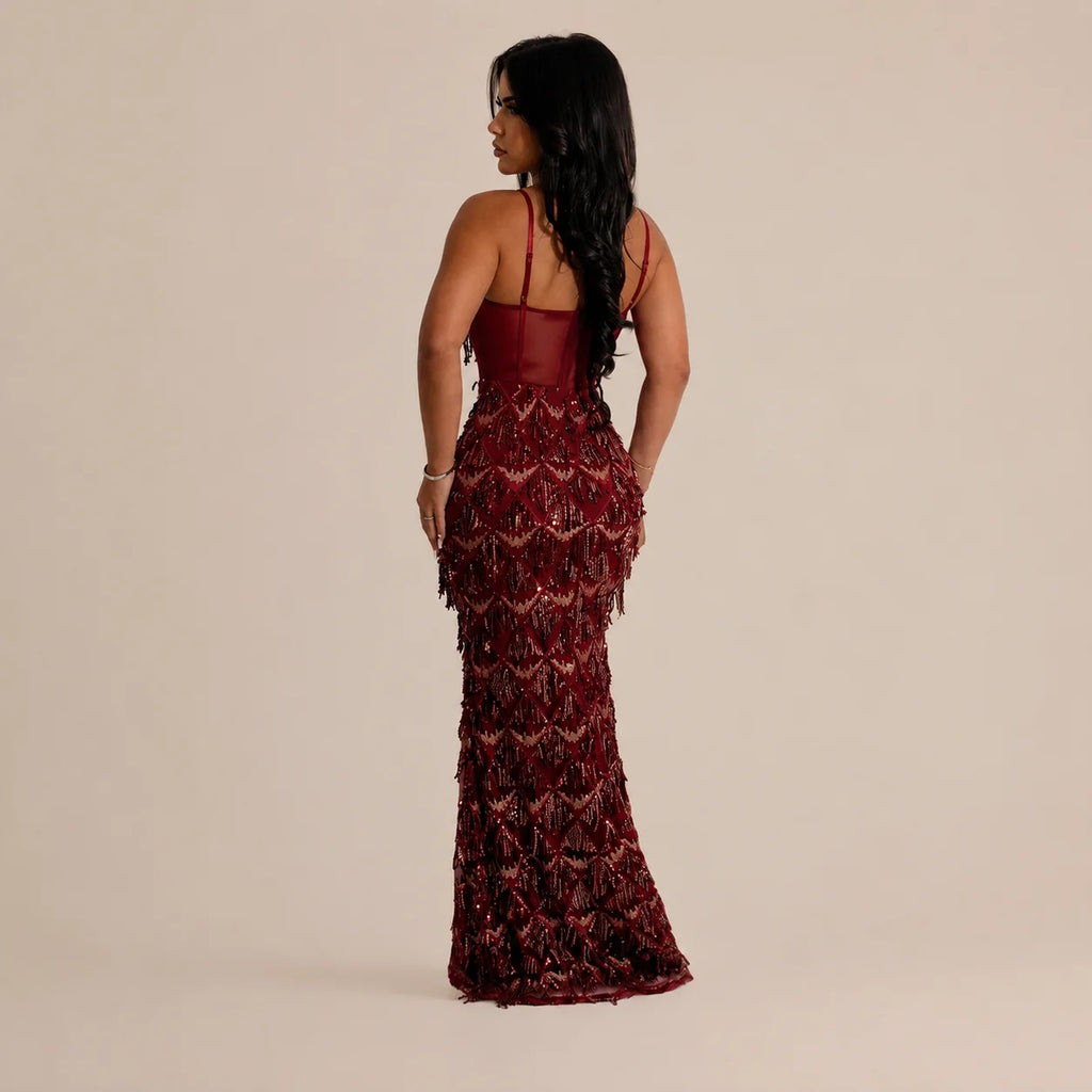 Mermaid Sequined Party Dress