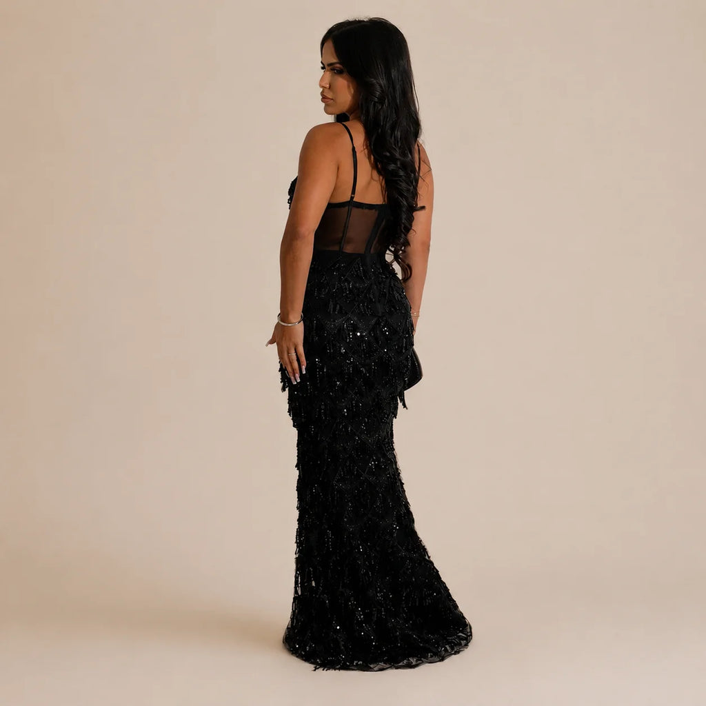 Mermaid Sequined Party Dress