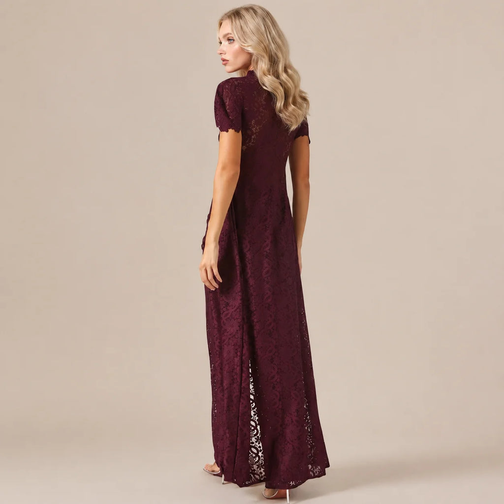Boho Short-Sleeve Shirt & Wide-Leg Pants