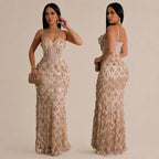Mermaid Sequined Party Dress