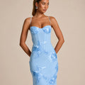 2026 Women's Floral Lace Mermaid Maxi Dress