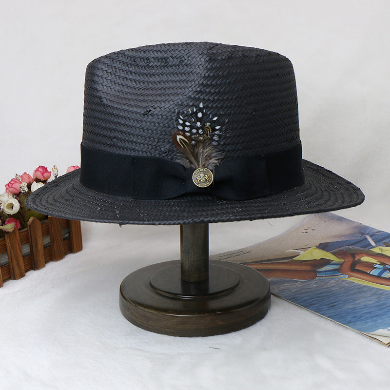 Hand-Woven Straw Hat