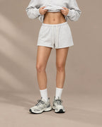 Oversized Mock Neck Fleece-Lined Pullover Sweatshirt | Oyese
