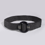 Women's Resin Buckle Woven Belt