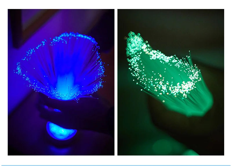 Colorful Fiber Optic Lights
