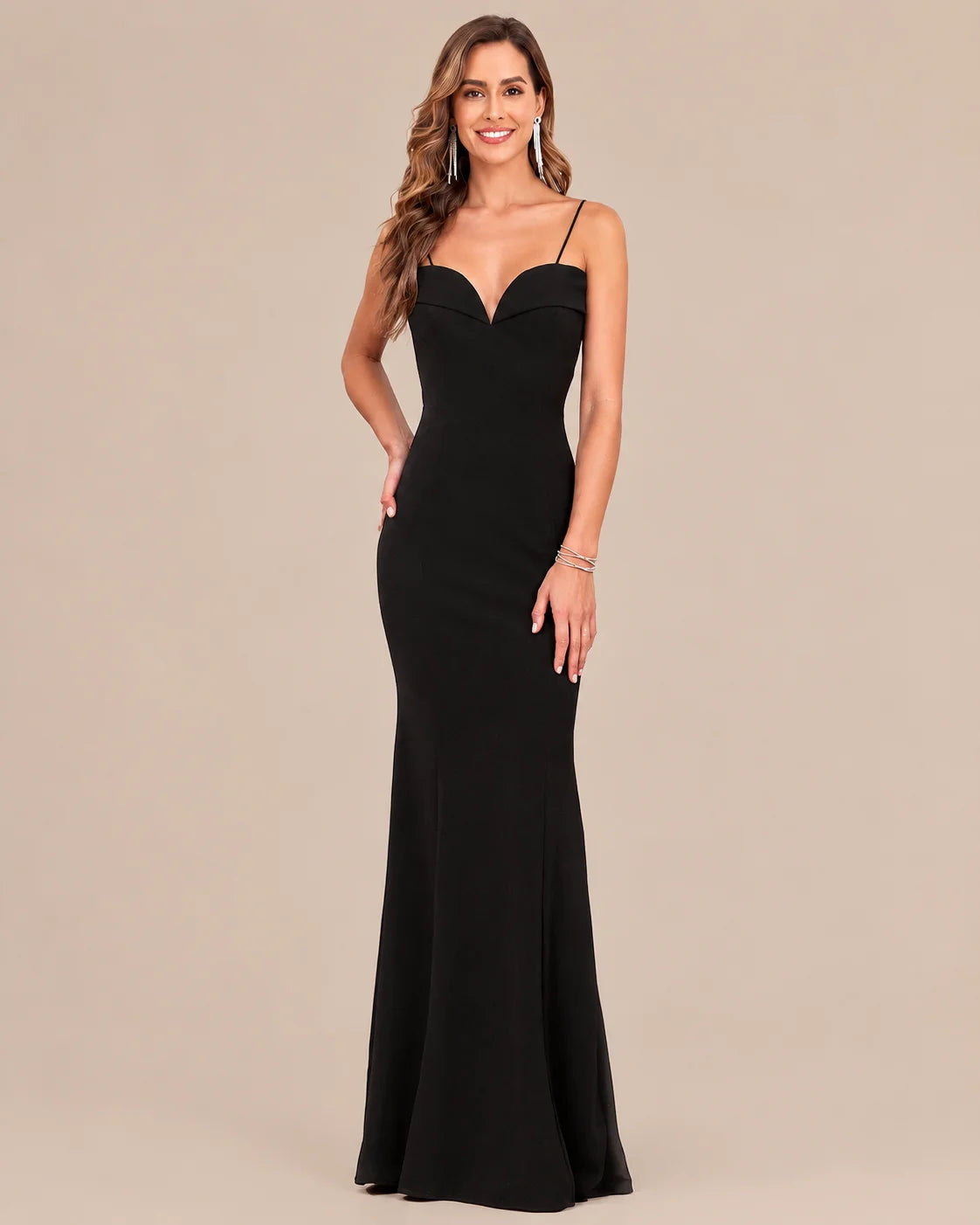 Sweetheart Off-Shoulder Fitted Mermaid Evening Gown | Oyese