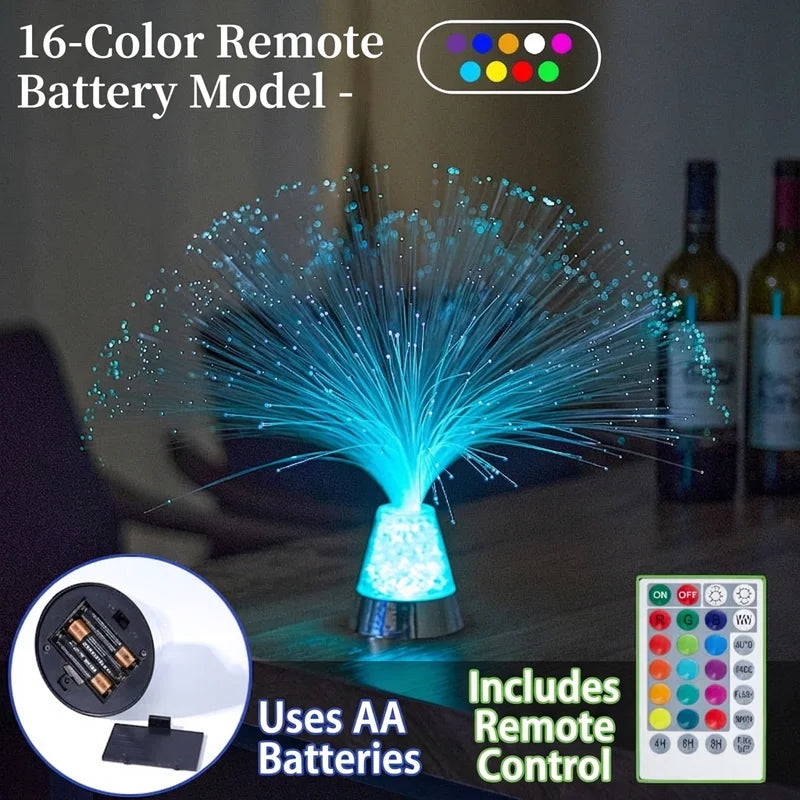 Colorful Fiber Optic Lights
