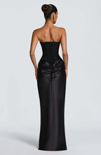 Women's Satin Corset Mermaid Gown