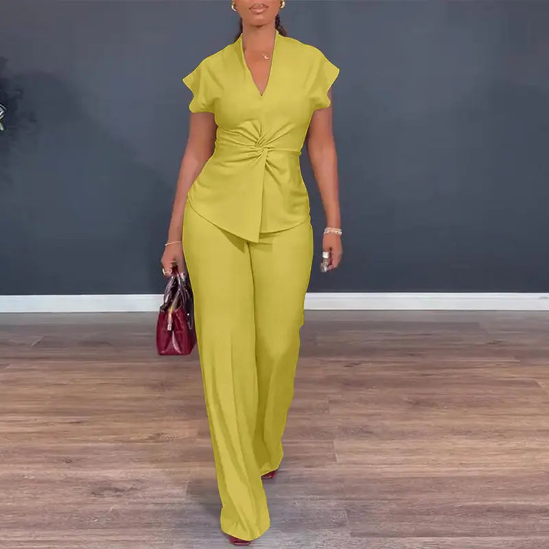 Women's 2-Piece Twist Front Set