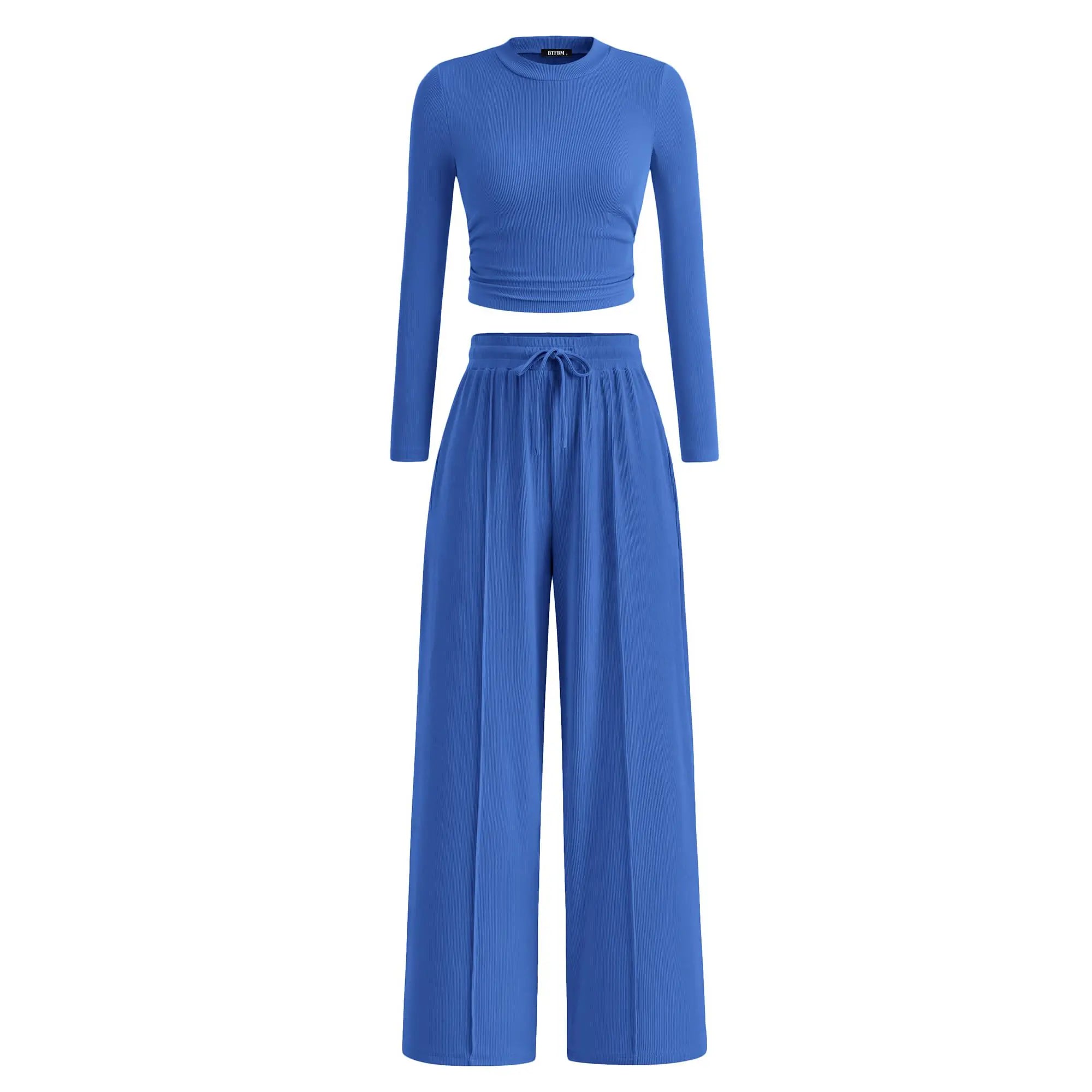 Women's 2-Piece Ribbed Knit Set