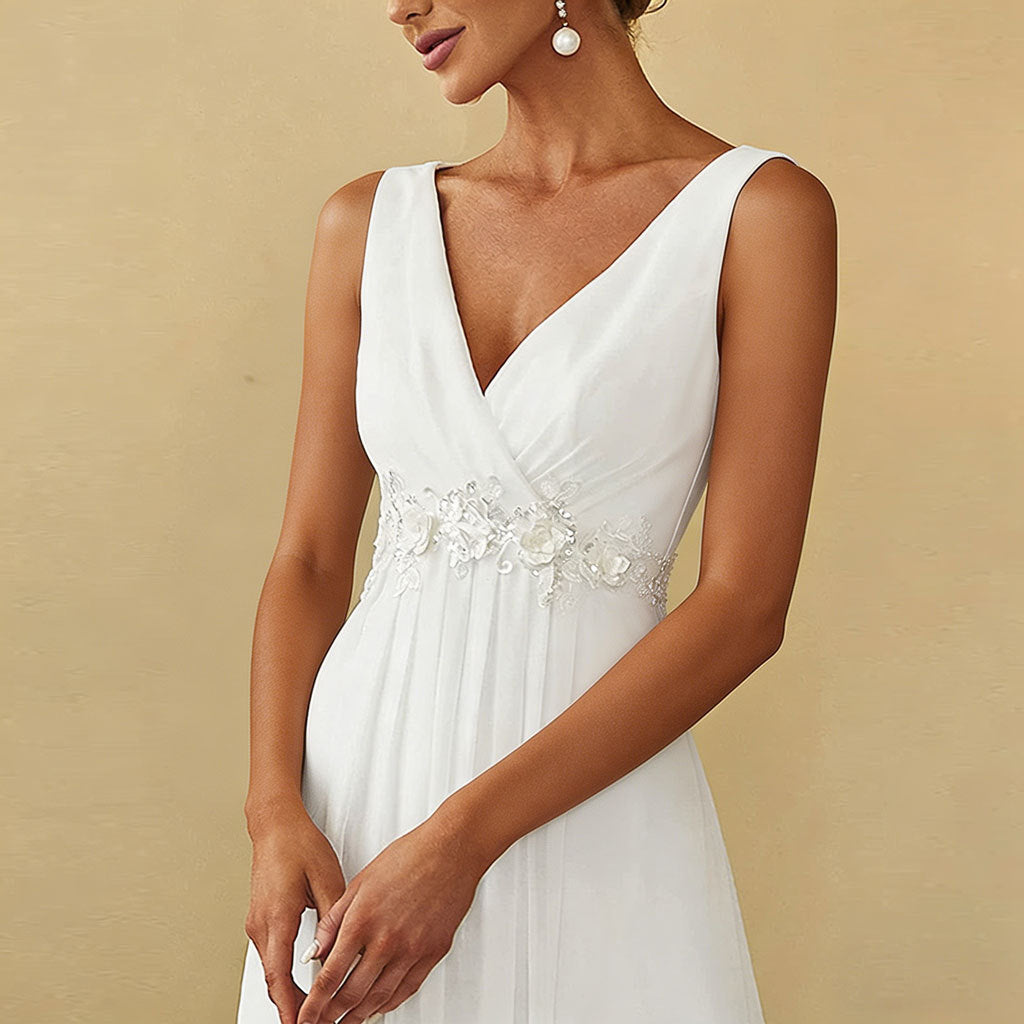 High-Waist Banquet Maxi Dress
