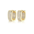 Women's Layered Earrings 14k Gold-Plated