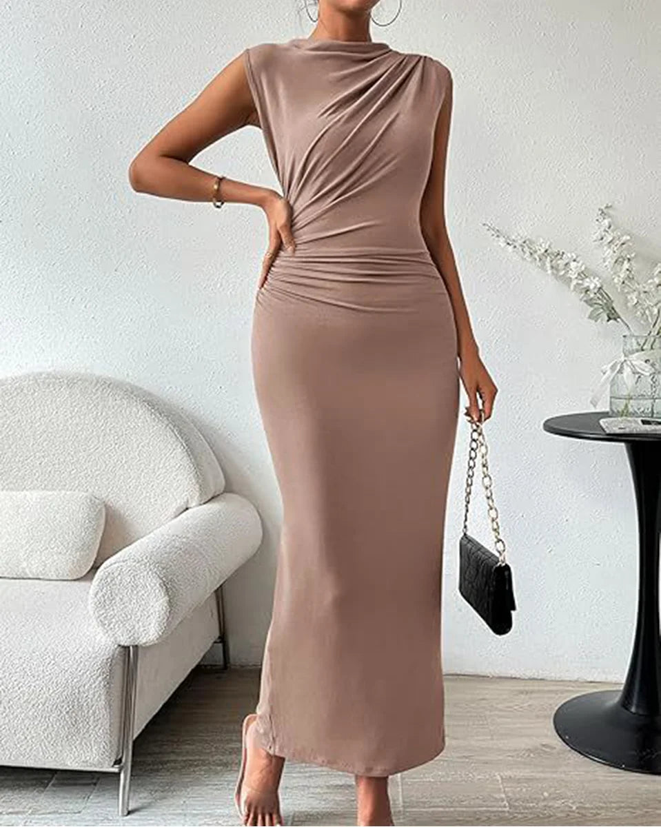 Women's Ruched Bodycon Dress