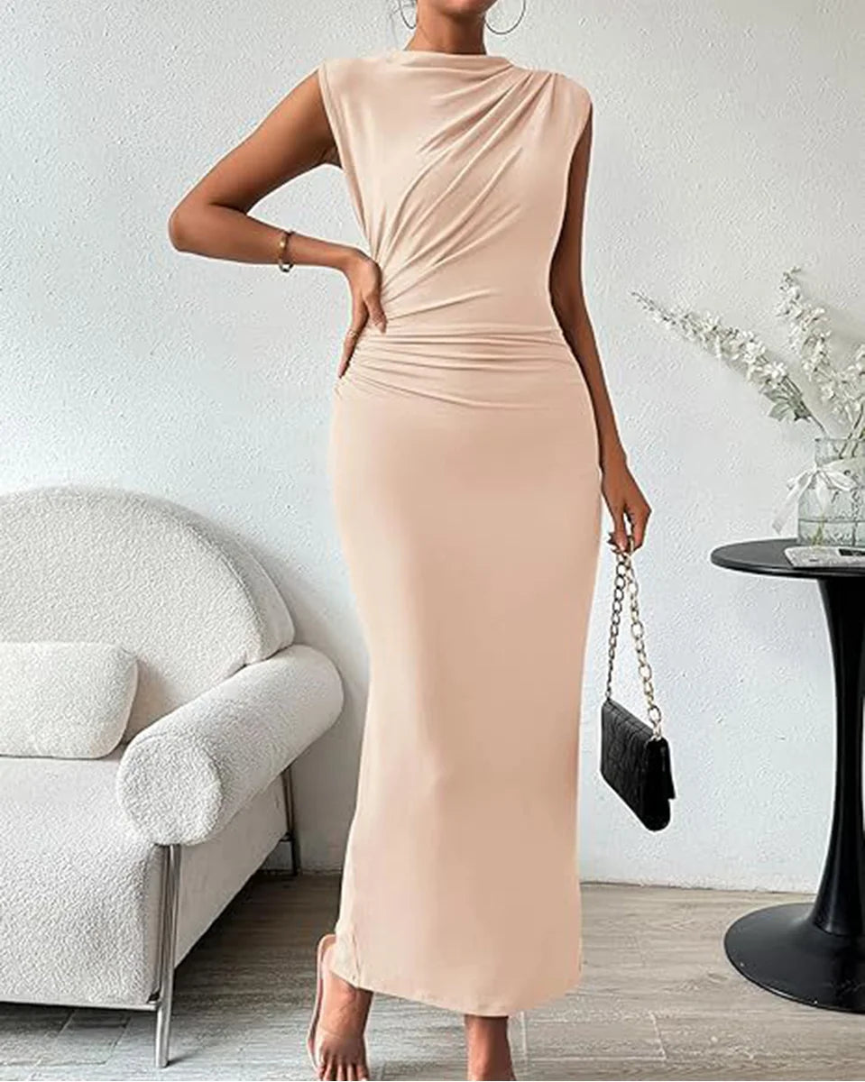 Women's Ruched Bodycon Dress