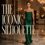 Women's Satin Corset Mermaid Gown