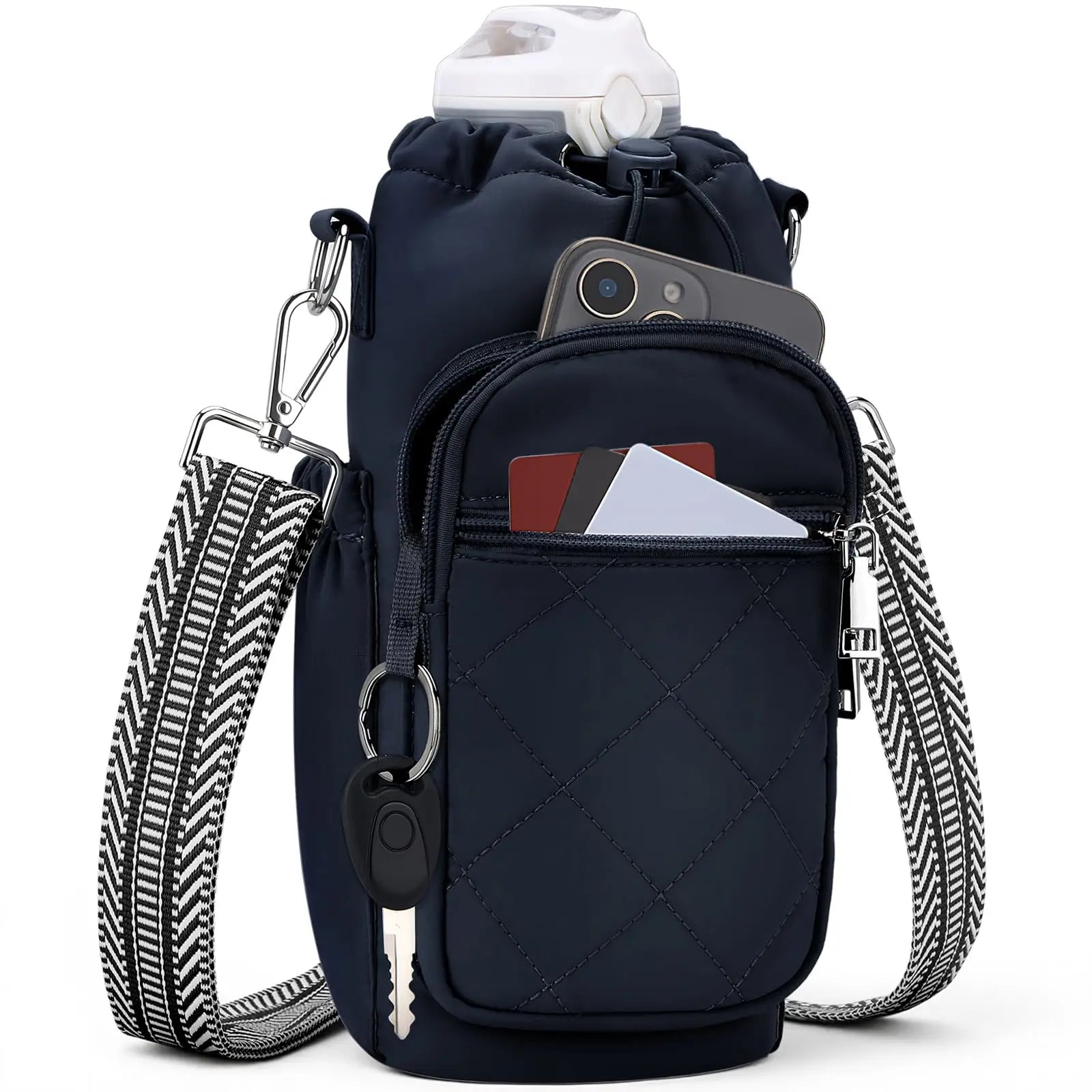Water Bottle Carrier Bag with Strap OYESE
