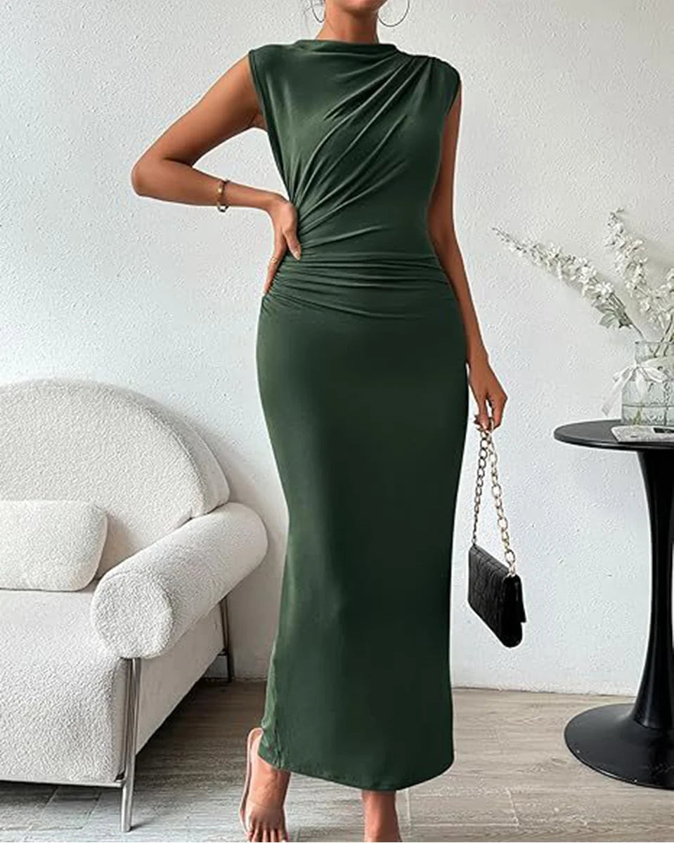 Women's Ruched Bodycon Dress