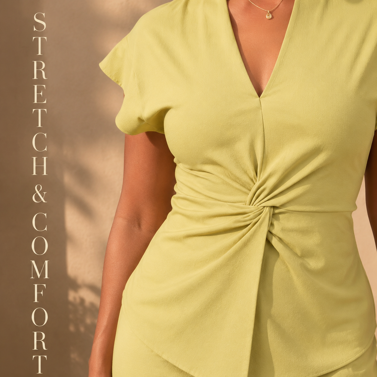 Women's 2-Piece Twist Front Set