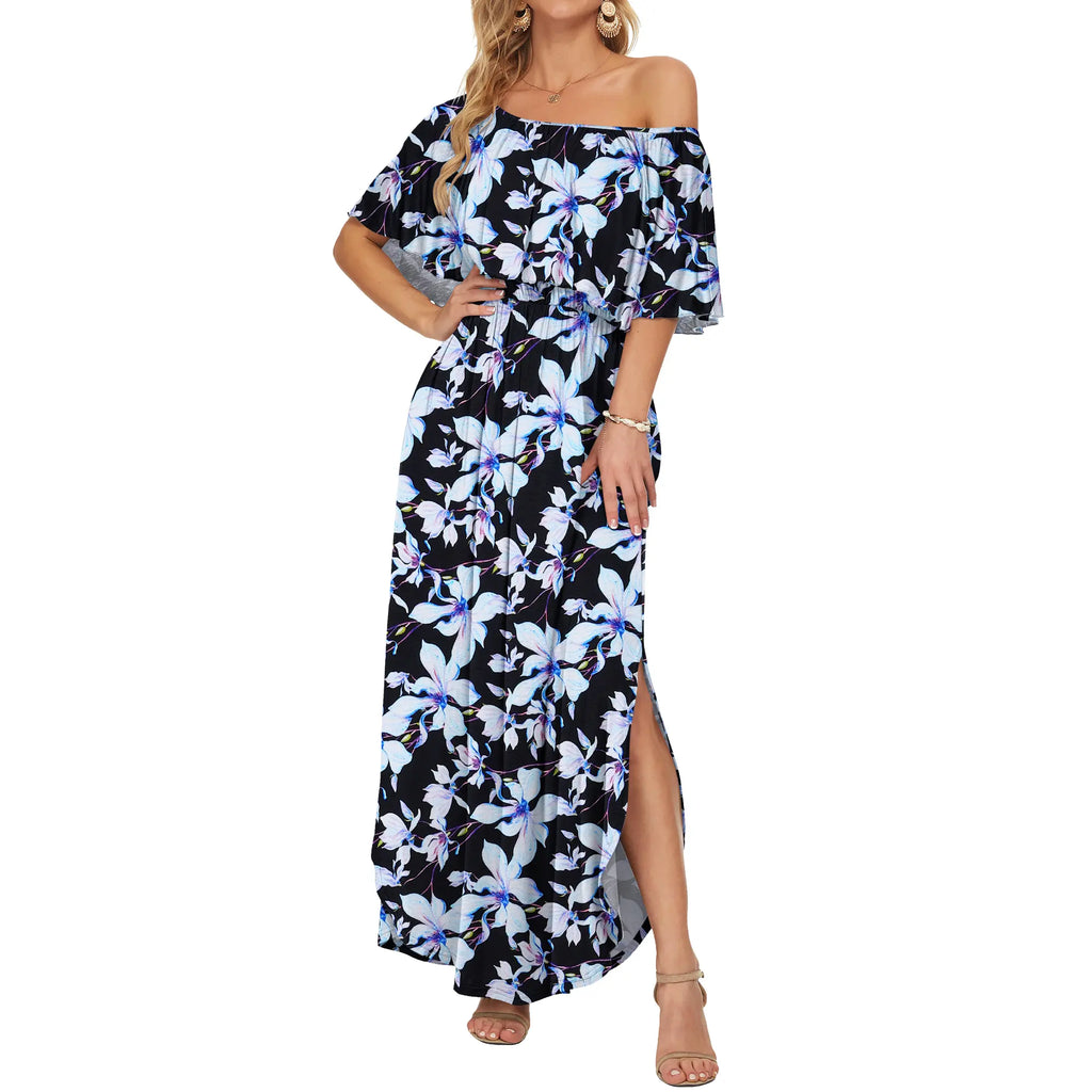 Women's Plus Size Off The Shoulder Dress