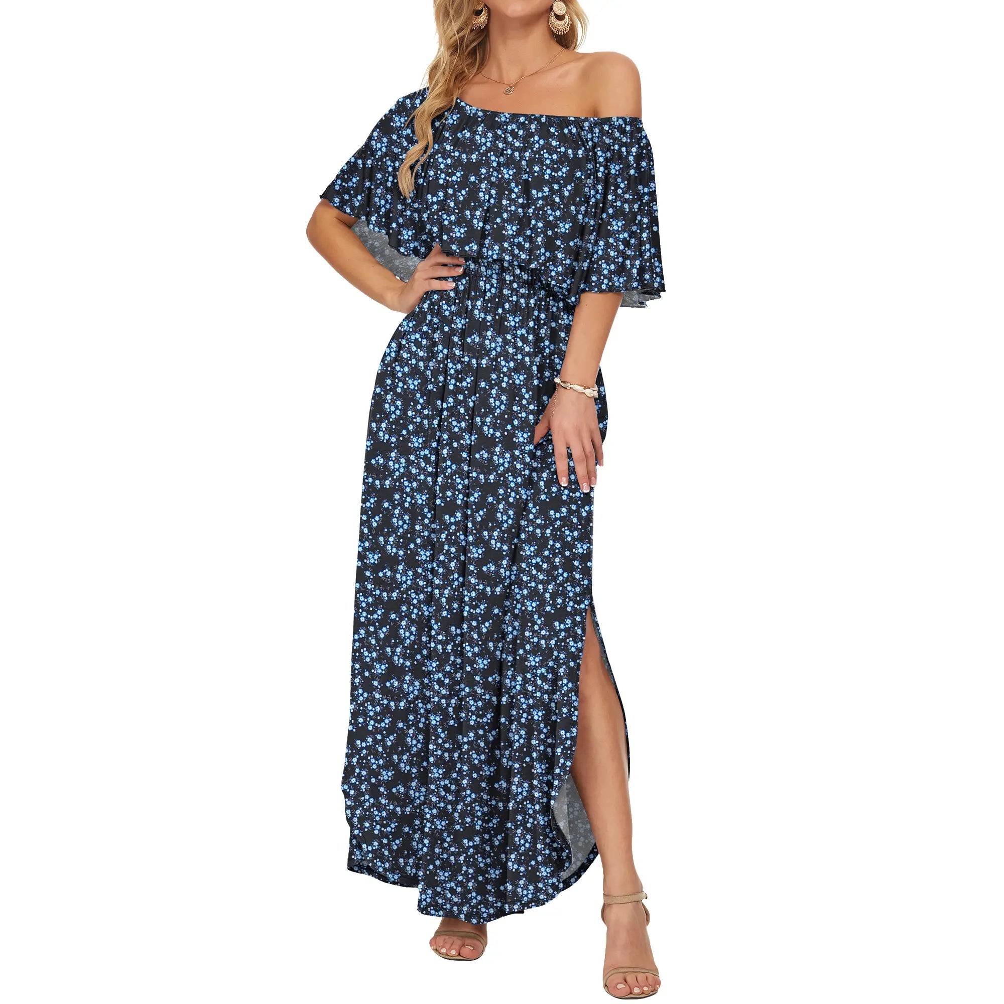 Women's Plus Size Off The Shoulder Dress