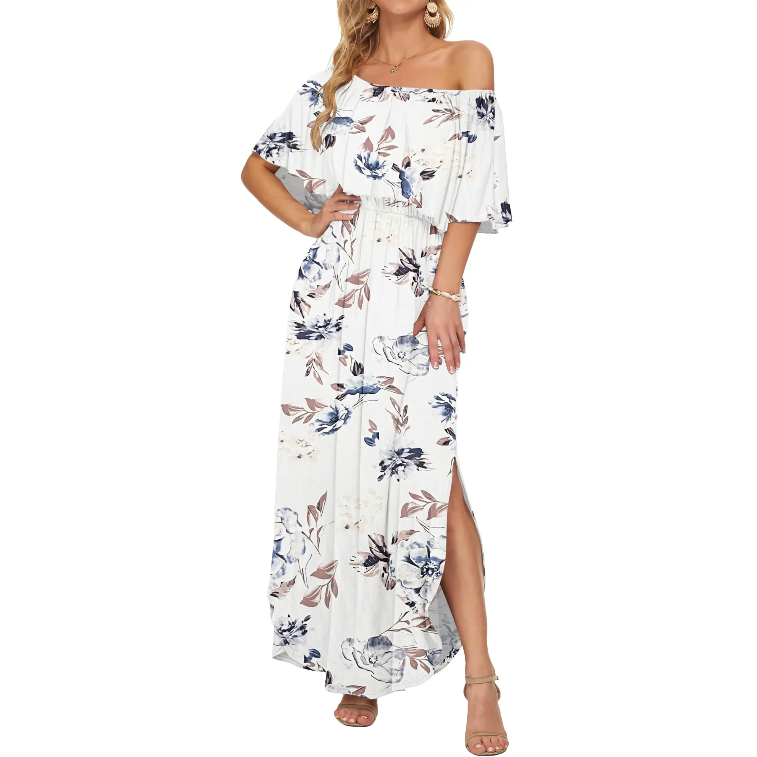 Women's Plus Size Off The Shoulder Dress