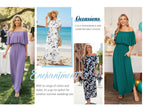 Women's Plus Size Off The Shoulder Dress